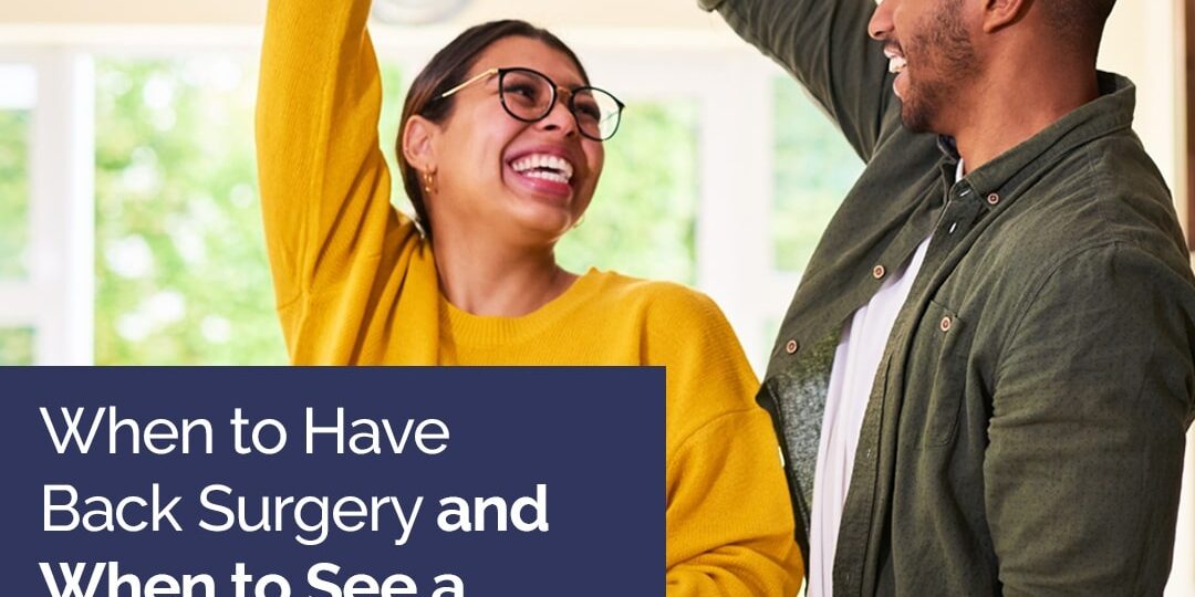 Week 4 – When to Have Back Surgery and When to See a Chiropractor Instead